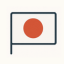 日本市場地圖圖標
